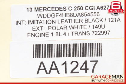 12-14 Mercedes W204 C250 E350 Console Head Unit Controller Knob Multi Switch OEM