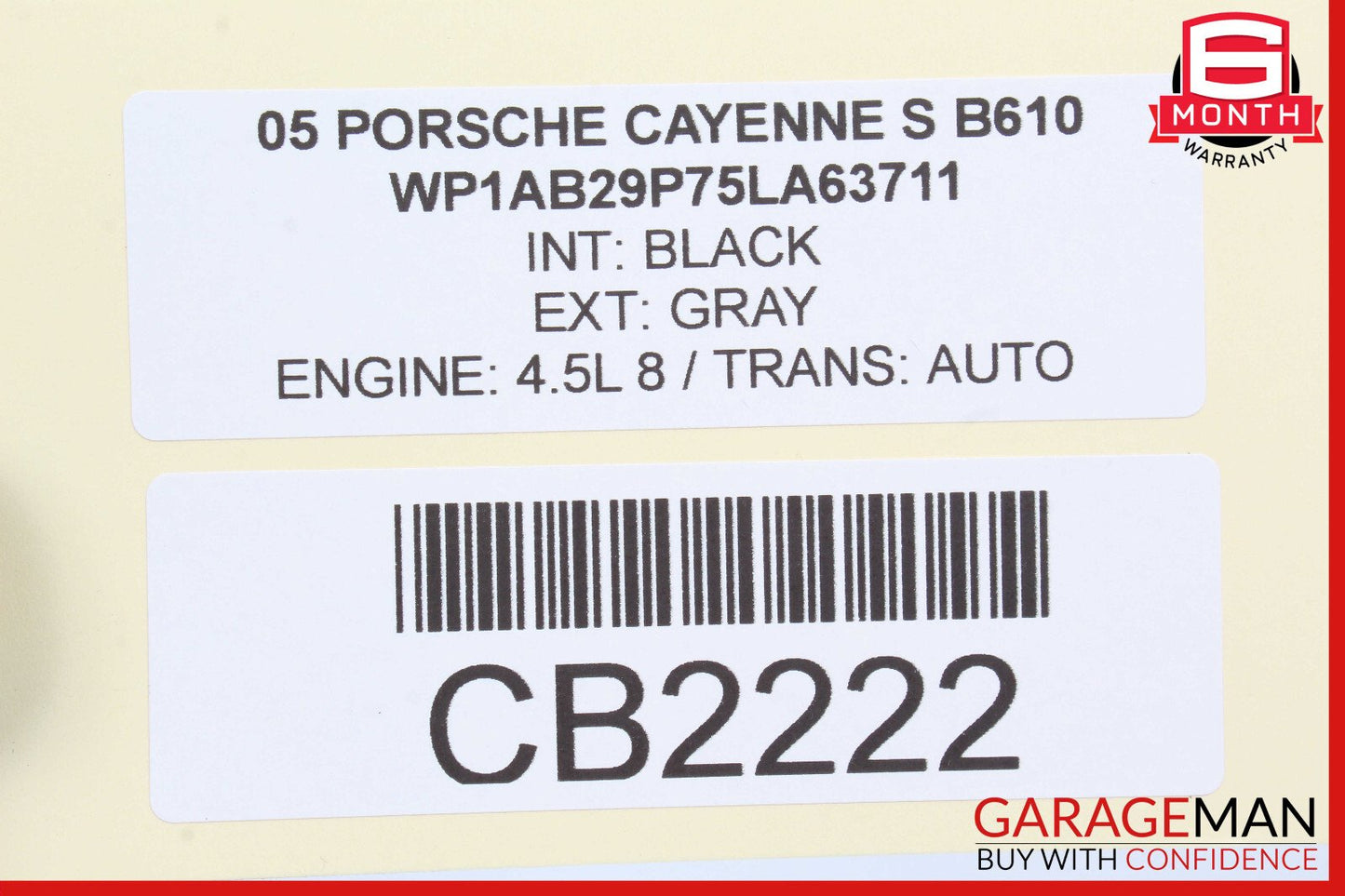 03-17 Porsche Cayenne S 955 957 958 Gas Throttle Accelerator Pedal 7L0723507 OEM