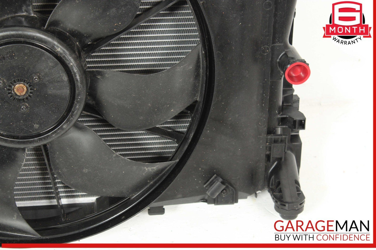 08-14 Mercedes W204 C250 E550 Engine Radiator Condenser Cooling Fan Motor Assy
