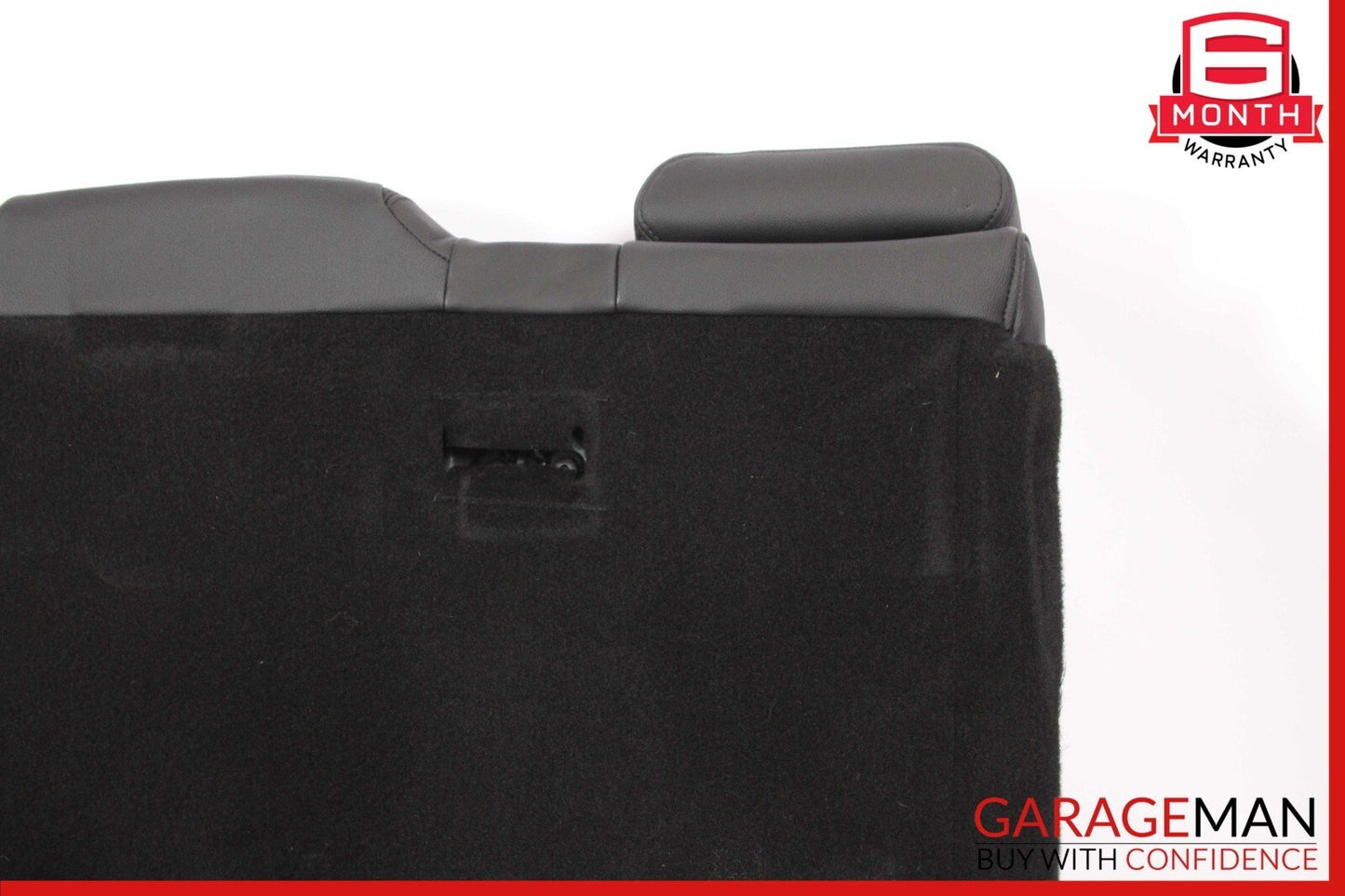 14-17 Maserati Ghibli M157 Rear Left Top Upper Seat Cushion Cover Assy Black