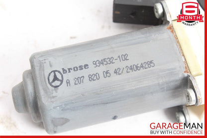 10-17 Mercedes W207 E350 E550 Coupe Front Left Side Door Window Regulator Motor