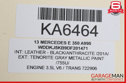 08-20 Mercedes C250 E400 E350 SLK350 Front Left Side Door Lock Latch Actuator