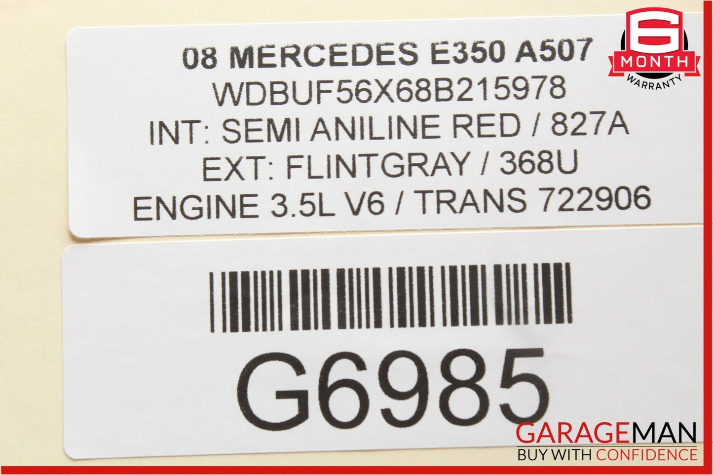 07-09 Mercedes W211 E350 E550 Rear Left Driver Side Door Controller Module Unit