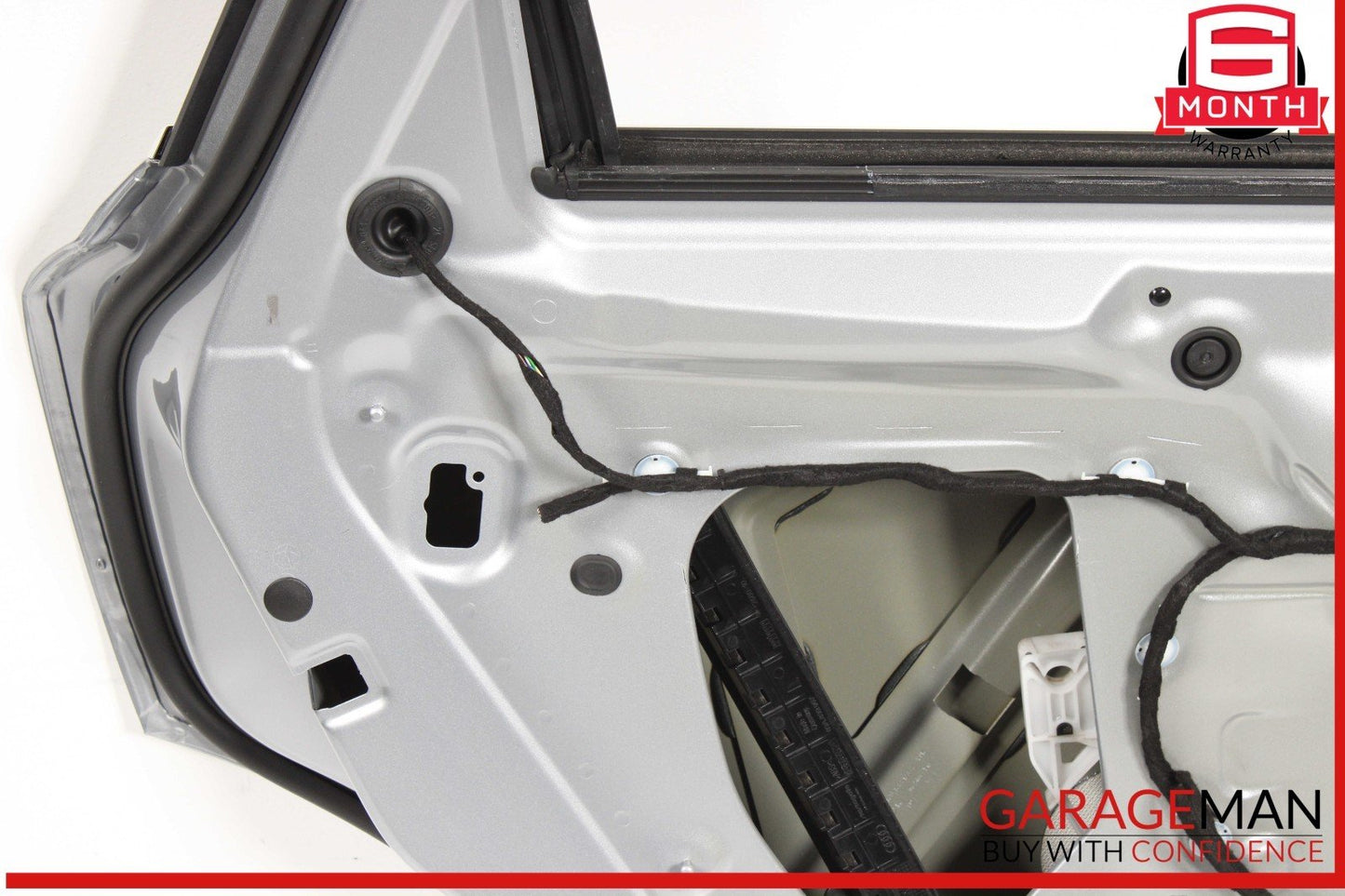 19-25 Audi Q3 Rear Left Driver Side Door Shell Panel Silver 83A833051C OEM