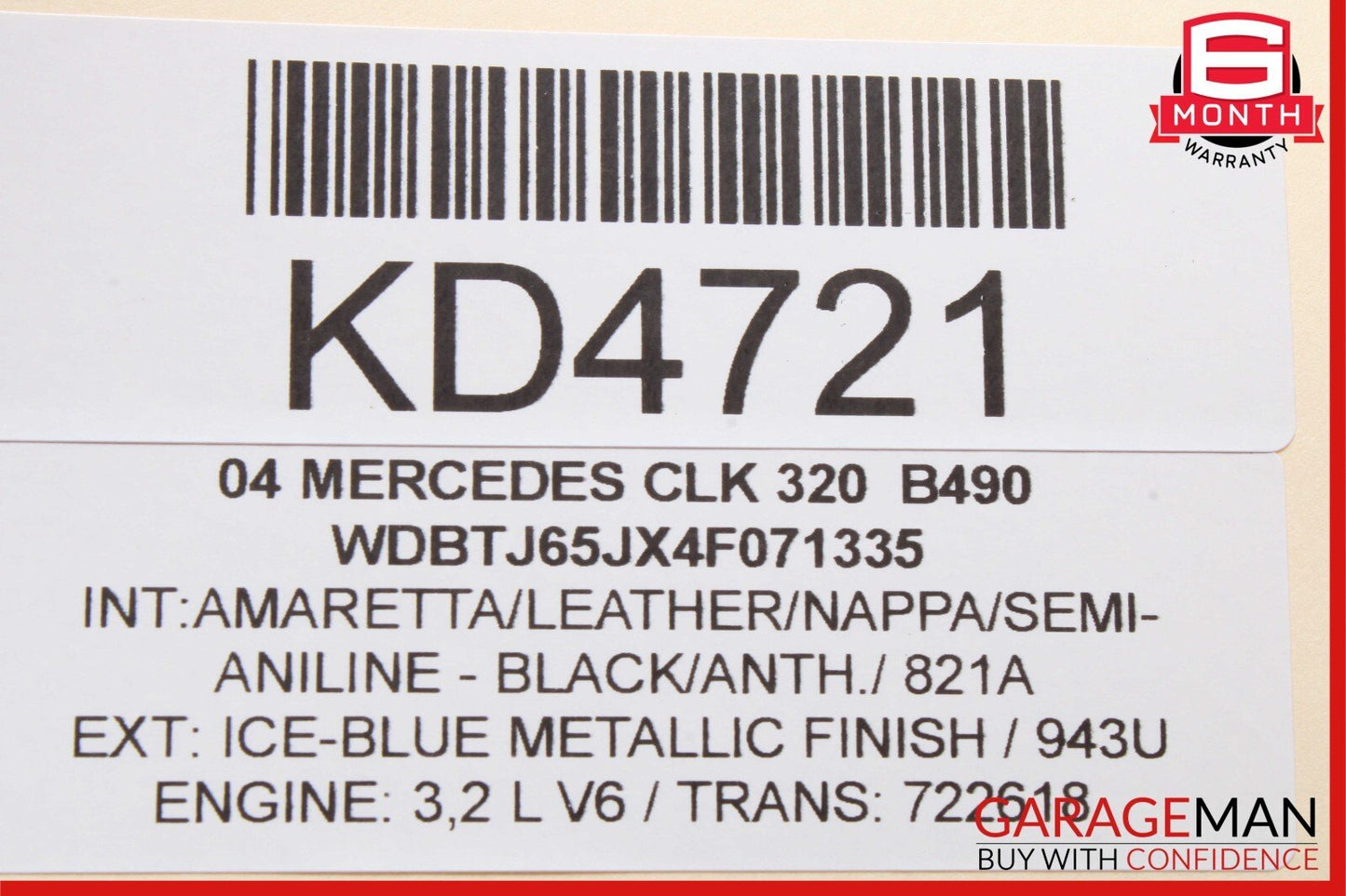 97-09 Mercedes W209 CLK320 SL550 Voice Control Communication Module Unit Audio