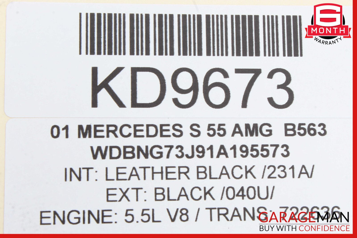 00-02 Mercedes W220 S430 S500 Front Right Passenger Side Seat Belt Retractor OEM
