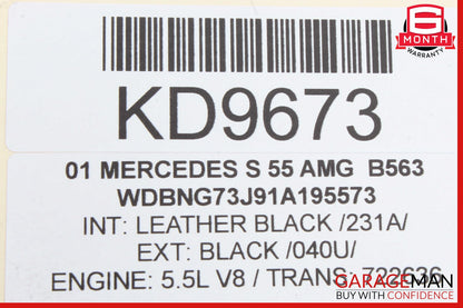 00-02 Mercedes W220 S430 S500 Front Right Passenger Side Seat Belt Retractor OEM