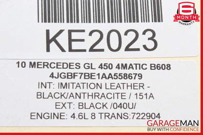 06-12 Mercedes X164 GL450 ML450 Hazard Control Switch Panel 1648709210 OEM