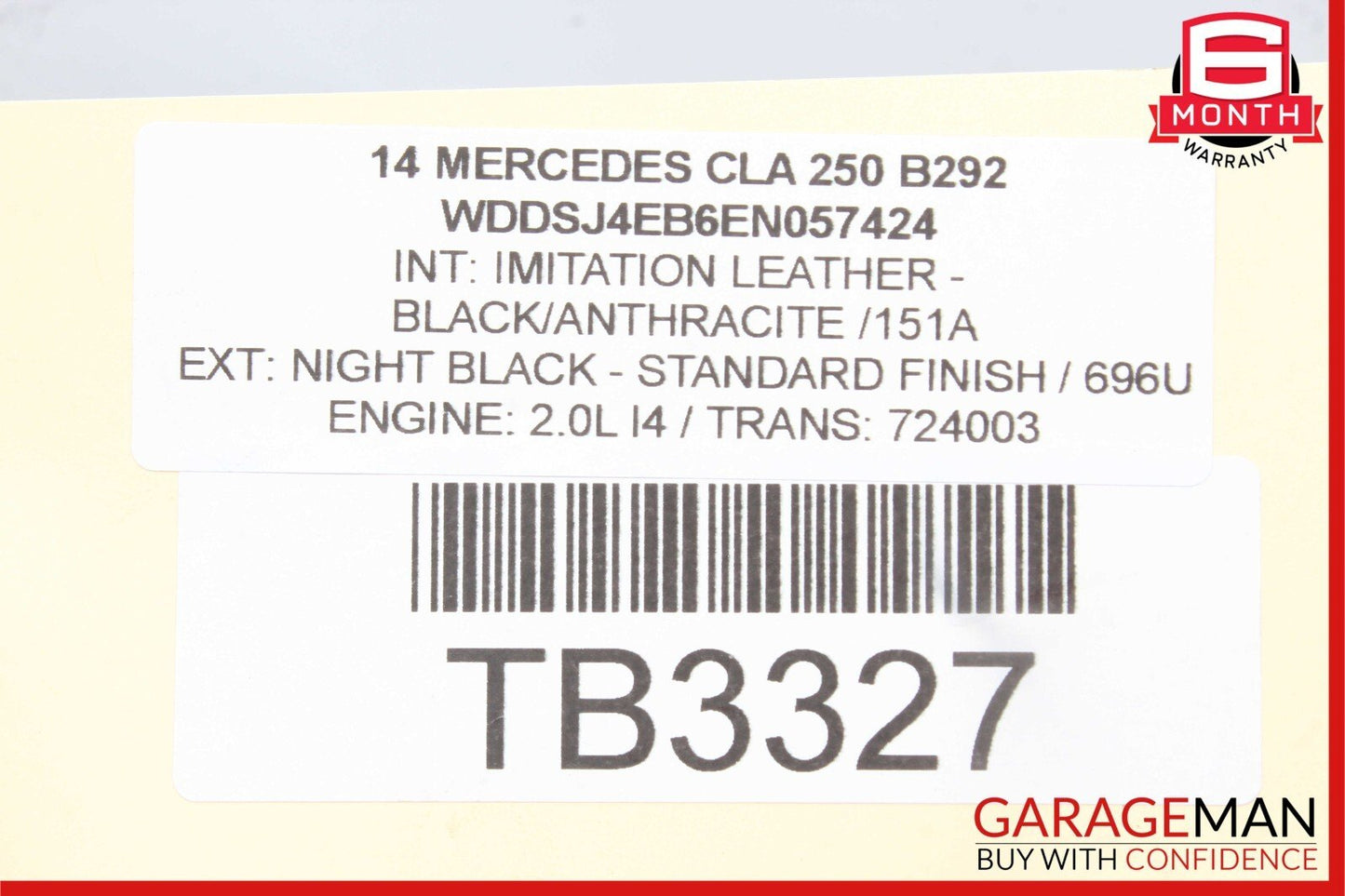 14-19 Mercedes CLA250 Front Right & Left Side Brake Caliper Calipers Set