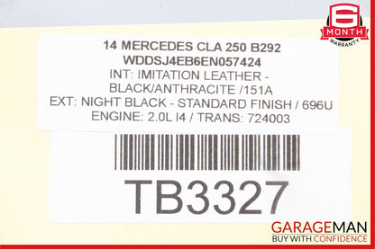 14-19 Mercedes CLA250 Front Right & Left Side Brake Caliper Calipers Set