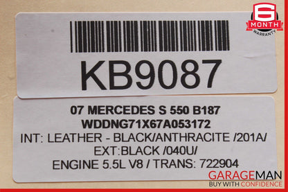07-13 Mercedes W221 S550 S600 S63 AMG Bluetooth Control Module 2218207485 OEM