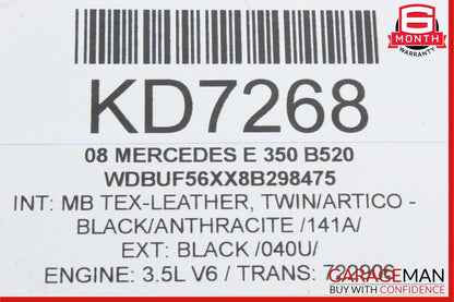 03-09 Mercedes W211 E320 E550 Rear Right Door Lock Actuator Side Keyless Go