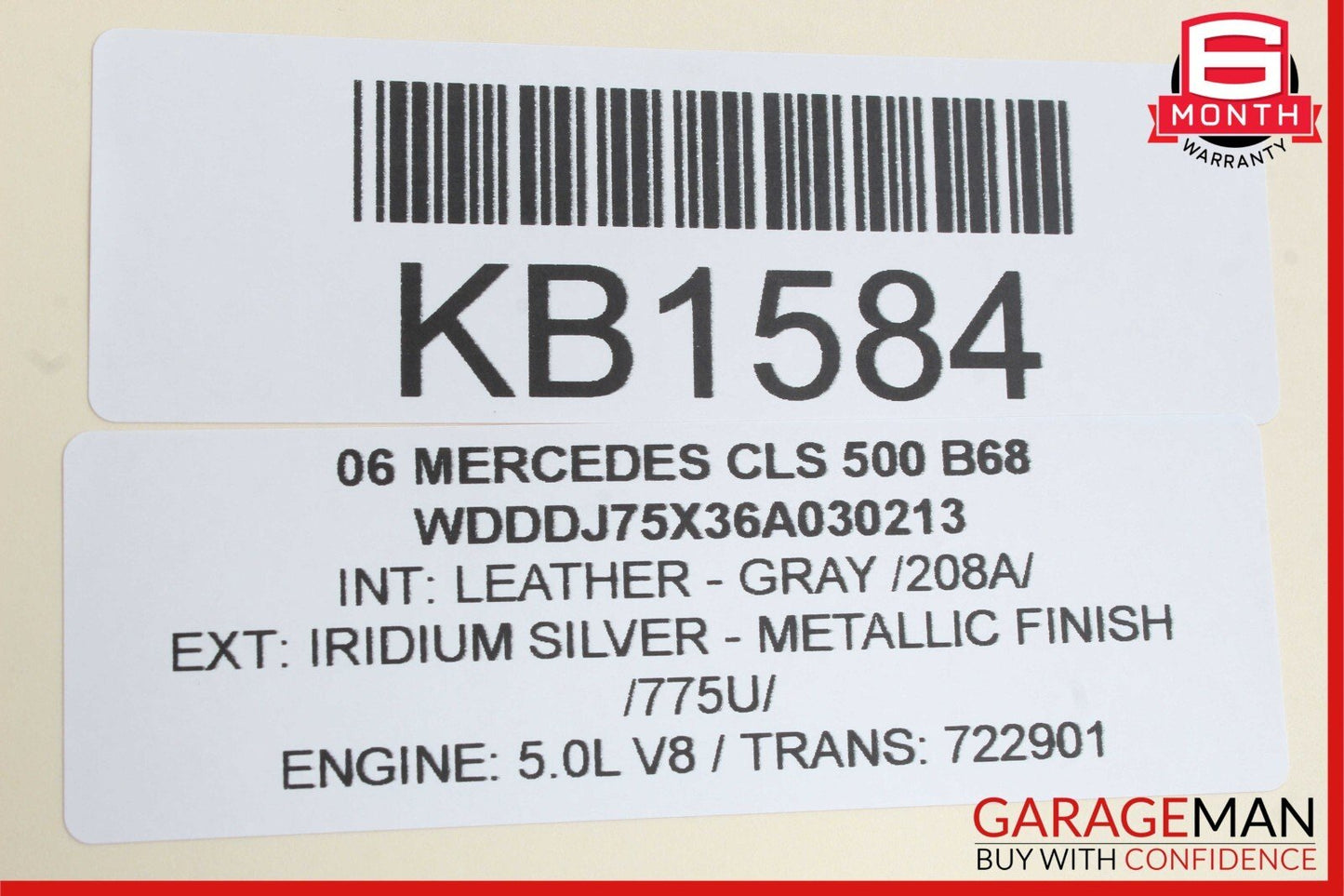 03-12 Mercedes-Benz CLS500 W219 Seat Control Module Left Side 2118700526 OEM