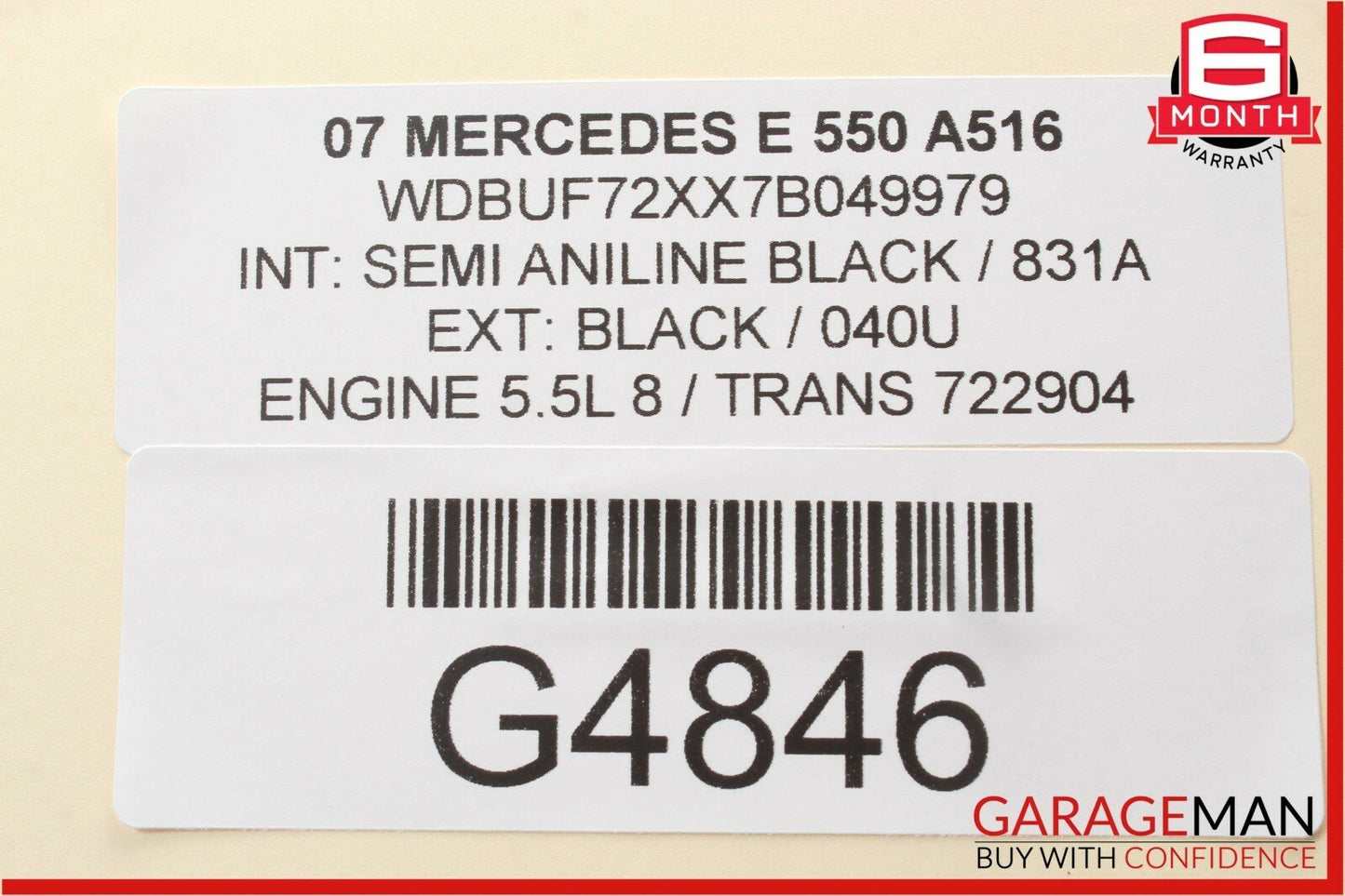 03-09 Mercedes W211 E550 E63 AMG Front Right Side Door Control Module Unit OEM