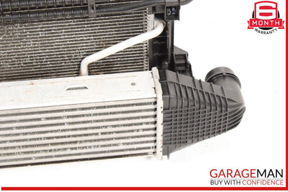 12-15 Mercedes W204 C250 Engine Motor Cooling Radiator A/C AC Condenser Assembly
