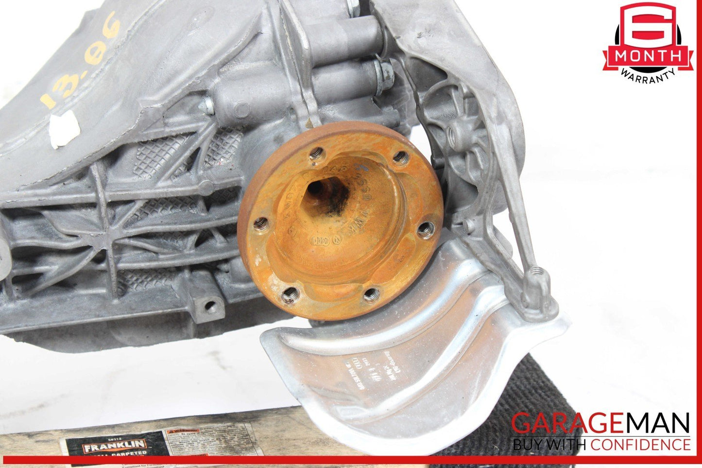 13-17 Audi Q5 Rear Diff Differential Axle Carrier Assembly OEM
