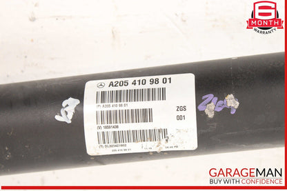 15-18 Mercedes W205 C300 AWD Rear Driveshaft Drive Axle Propeller Shaft Assembly