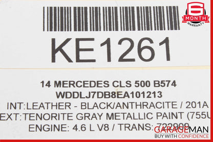 11-20 Mercedes W221 S550 E550 CLS550 Left Side Engine Cylinder Head Valve Cover
