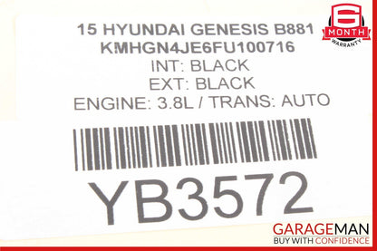 15-18 Hyundai Genesis G80 Rear Sunroof Sunshade Cover 81660-B1000 OEM