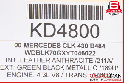 00-06 Mercedes W208 CLK430 CL500 Voice Command Control Module 2108208026 OEM