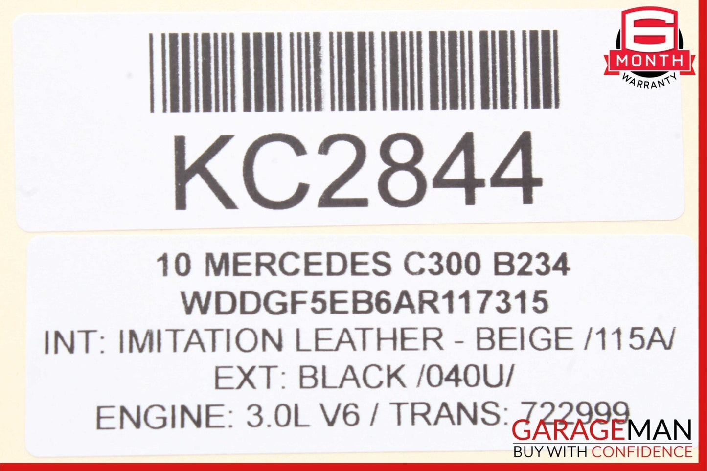 08-15 Mercedes C350 C300 GLK350 Rear Right / Left Side Door Sound Speaker