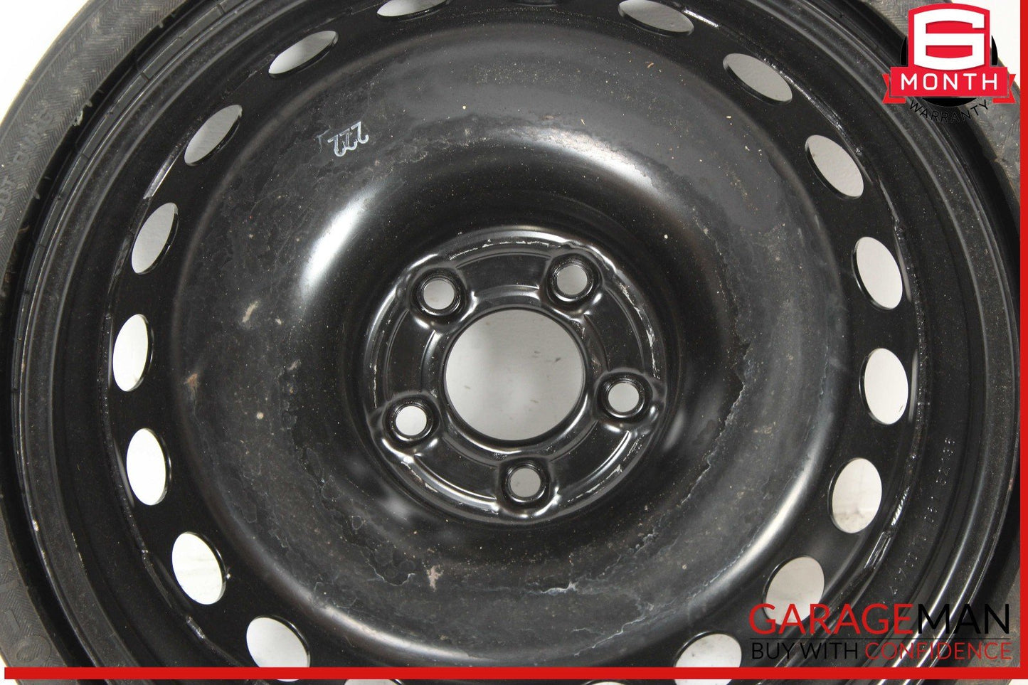 12-20 Mercedes R172 SLK350 Emergency Spare Tire Wheel Donut Space Saver 4.5Bx17