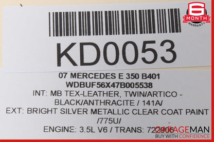 03-09 Mercedes W211 E350 E63 AMG Front Right Side Door Lock Latch Actuator OEM