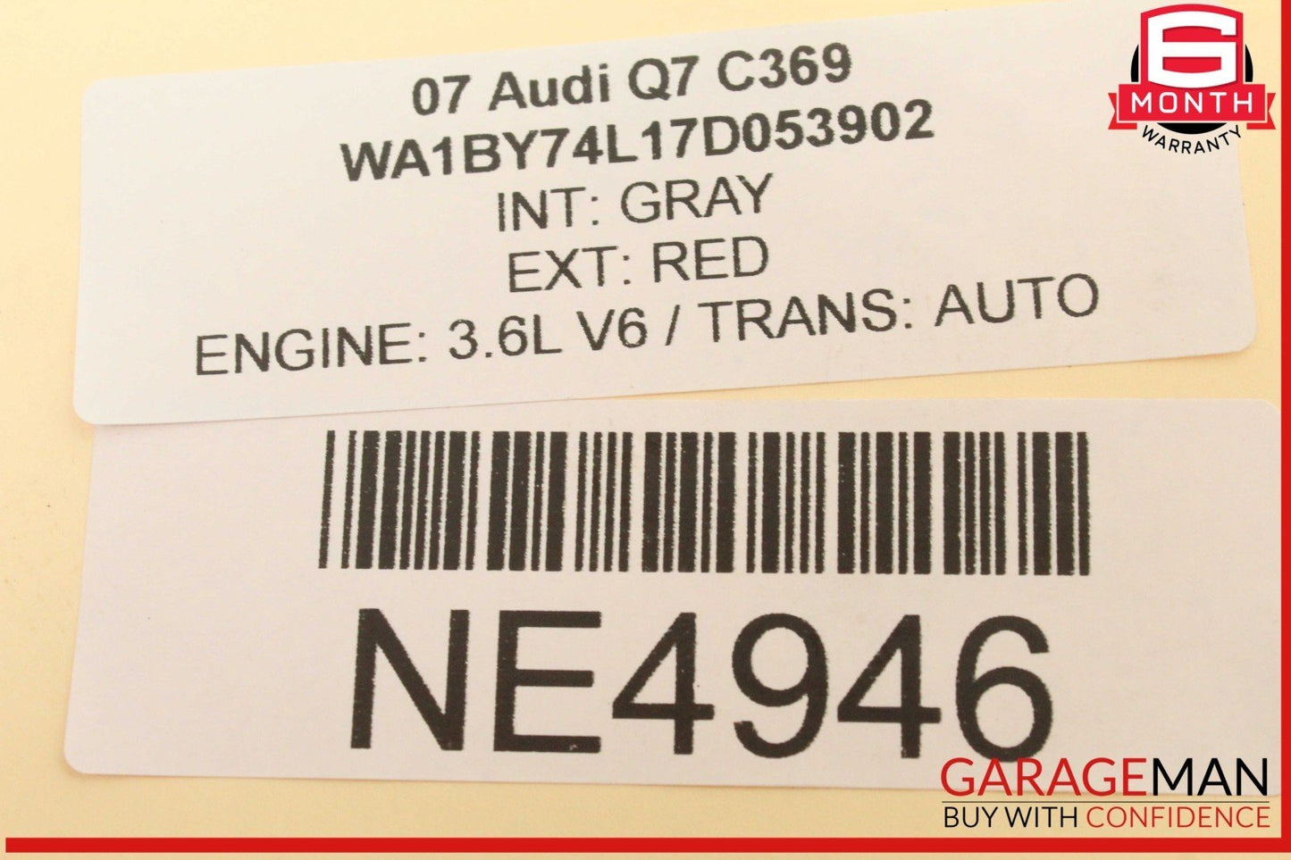07-09 Audi Q7 Volkswagen Touareg Timing Chain 03H109465 OEM