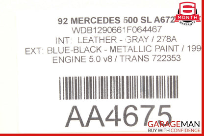 90-02 Mercedes R129 SL600 SL500 Communication Phone Control Module 187182162 OEM