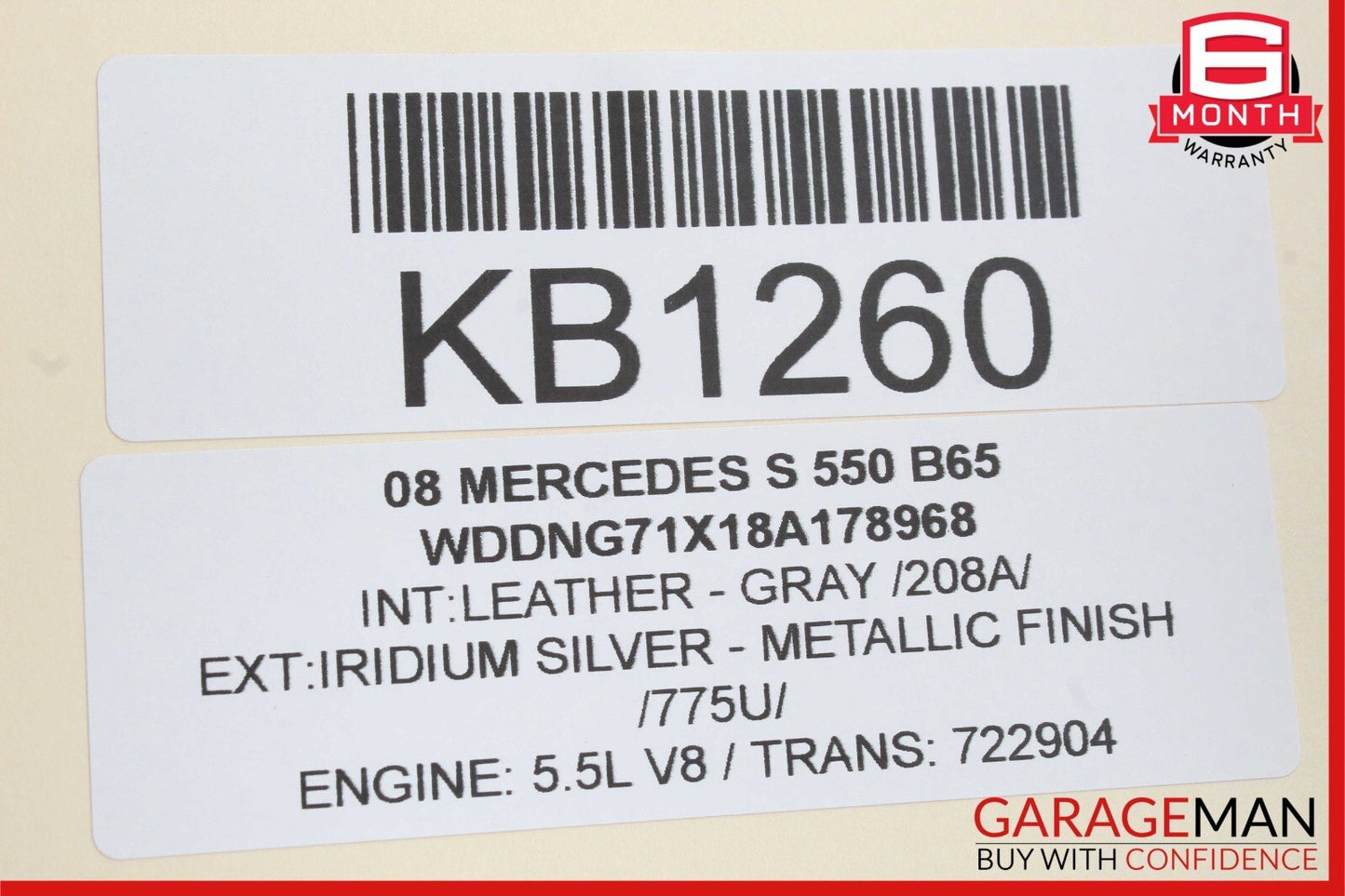 07-14 Mercedes W221 S550 CL550 Electric Power Supply Control Fuse Box Module OEM