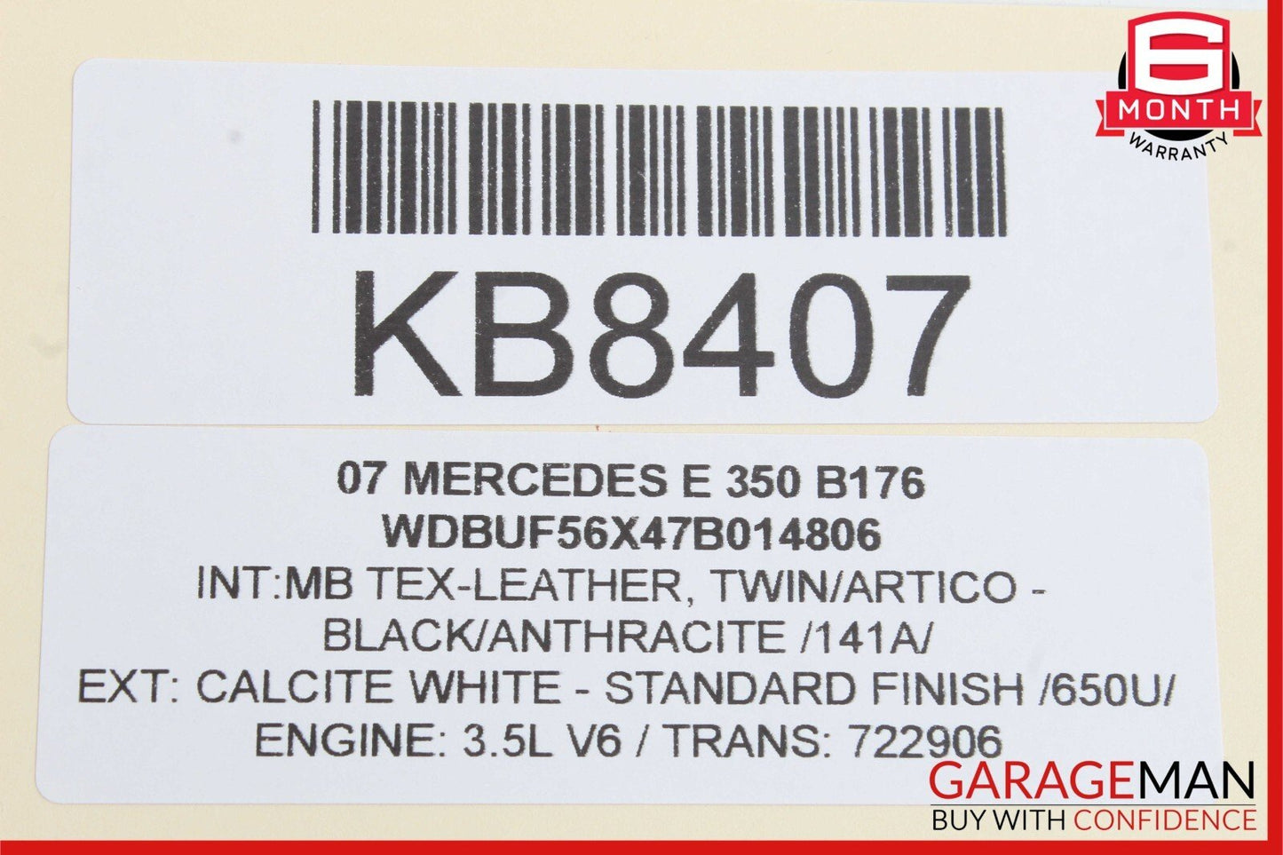 03-09 Mercedes W211 E350 Door Lock Latch Actuator Front Right Passenger OEM