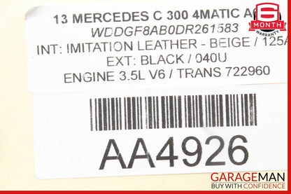 12-15 Mercedes C300 E400 GLK350 Console Head Unit Controller Knob Multi Switch