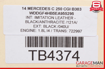 12-15 Mercedes W204 C250 SLK250 GLK350 ABS Anti Lock Pump Brake Module Unit