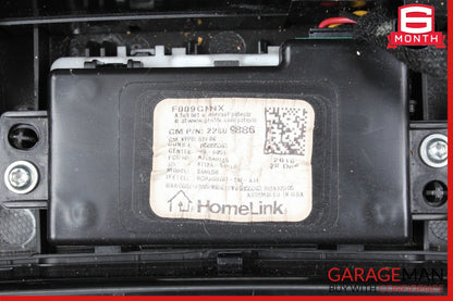 17-20 Cadillac XT5 Front Center Upper Reading Dome Light Lamp 22809886 OEM