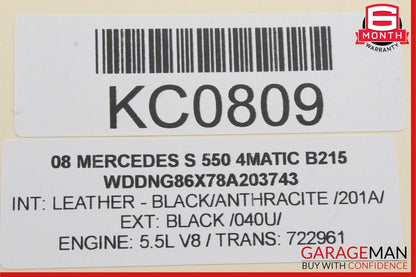 07-14 Mercedes W221 S550 4MATIC Sirius Satellite Radio Module Receiver OEM