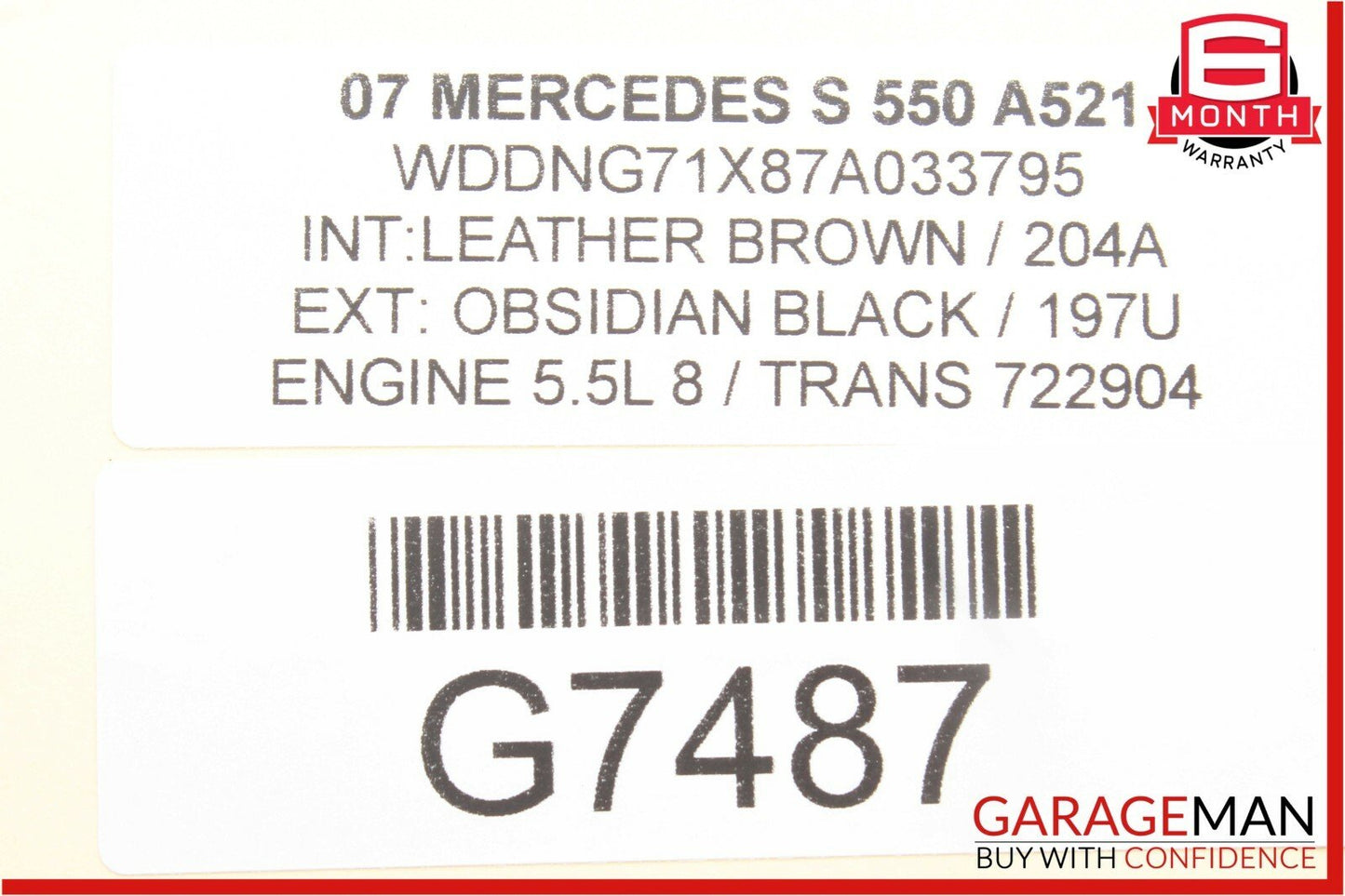 07-14 Mercedes S550 CL600 Front Right Side Seat Adjust Control Memory Switch Set