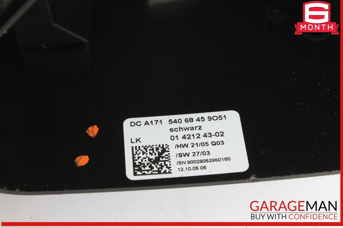 06-11 Mercedes R171 SLK280 CLS550 Steering Column Control Switches Assembly OEM