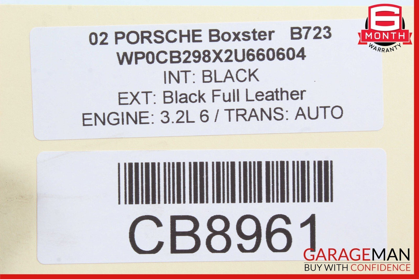 97-05 Porsche Boxster 986 Carrera 911 Rear / Front Suspension Lower Control Arm