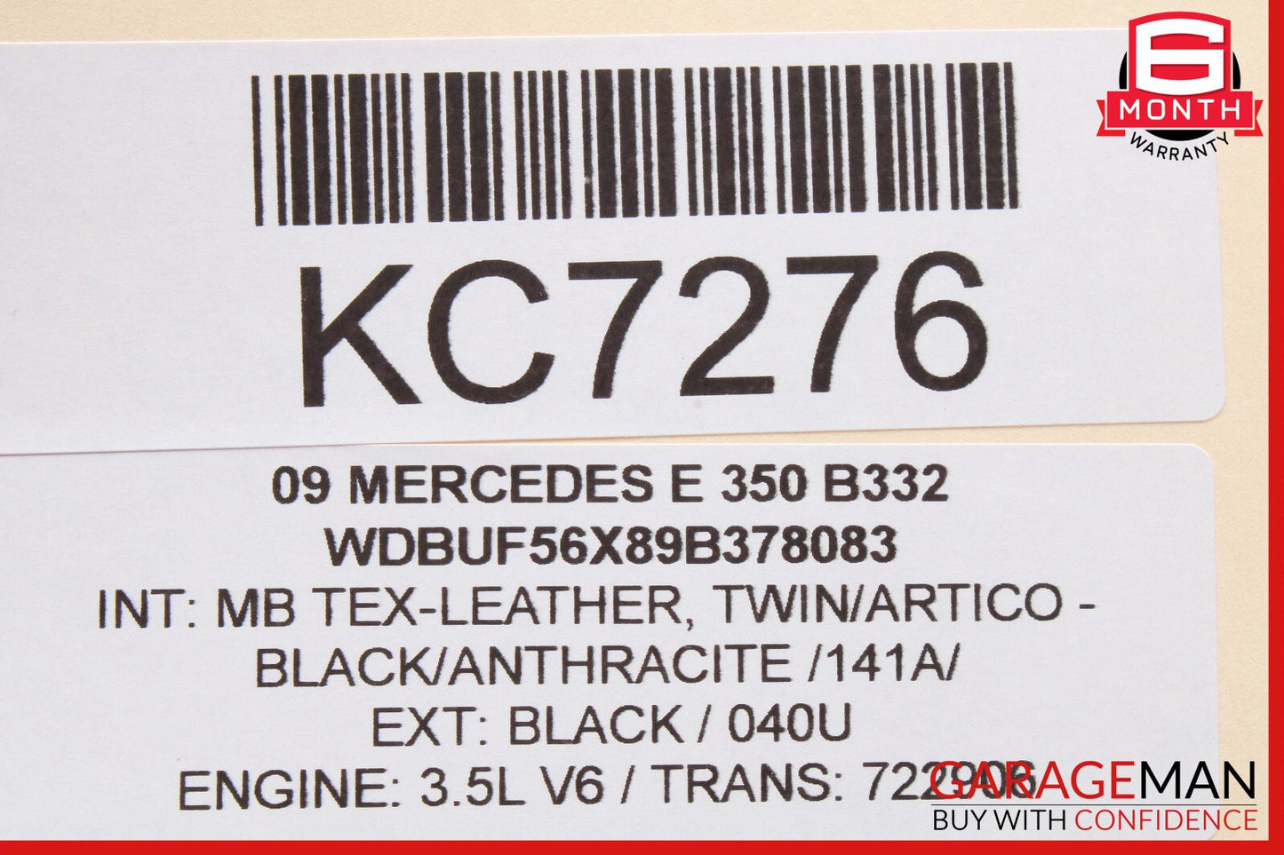 06-13 Mercedes W211 E350 CL550 R350 TPMS Tire Pressure Control 1645400762 OEM