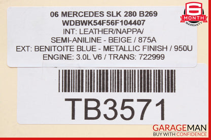 Mercedes X204 GLK350 4Matic Front Right Engine Timing Chain Cover Plate OEM