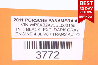 10-15 Porsche Panamera Speedometer Odometer Gauge Instrument Cluster A28 OEM