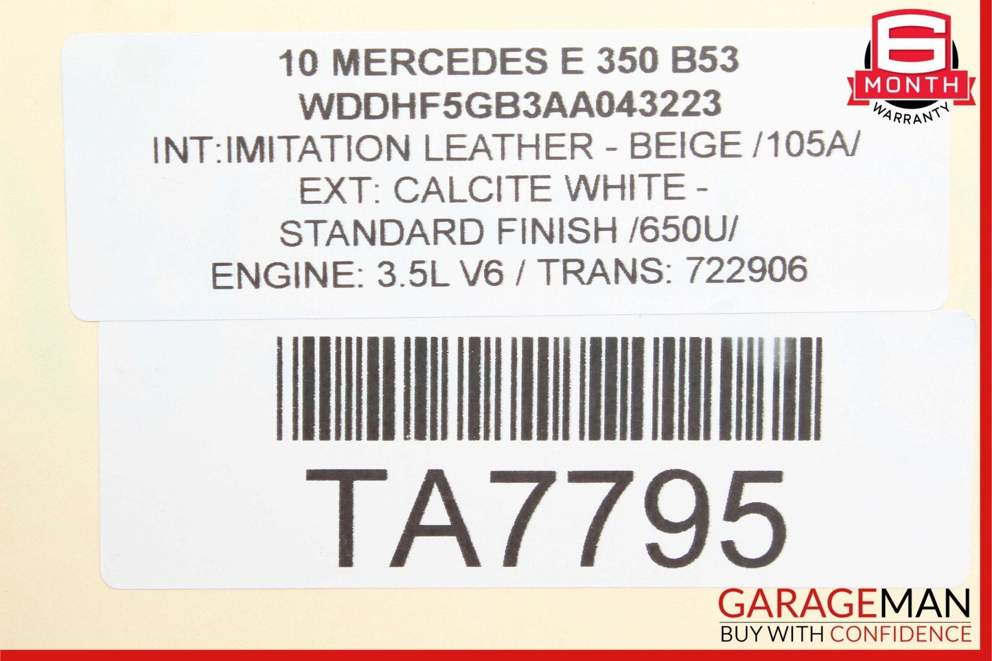 10-16 Mercedes W212 E350 E550 Front Right Top Upper Control Arm 2123302811 OEM