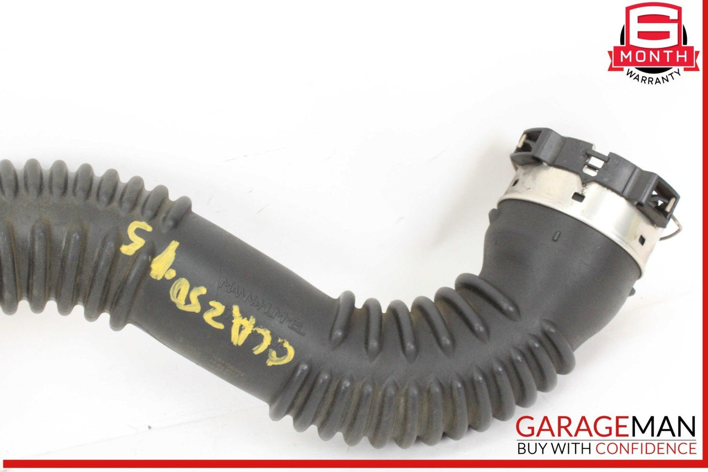 14-19 Mercedes W117 CLA250 Left Engine Motor Intercooler Air Hose Pipe OEM