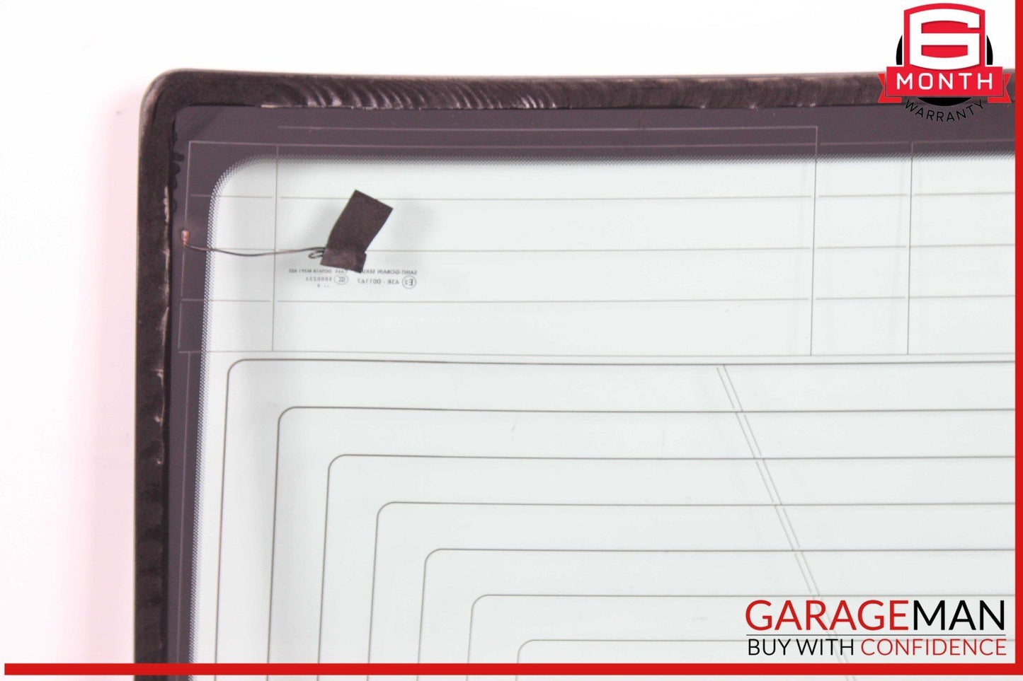14-20 Maserati Ghibli M157 Rear Windshield Wind Shield Back Glass OEM