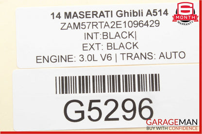 14-18 Maserati Quattroporte Ghibli Rear Left / Right Control Arm Bar Toe Link