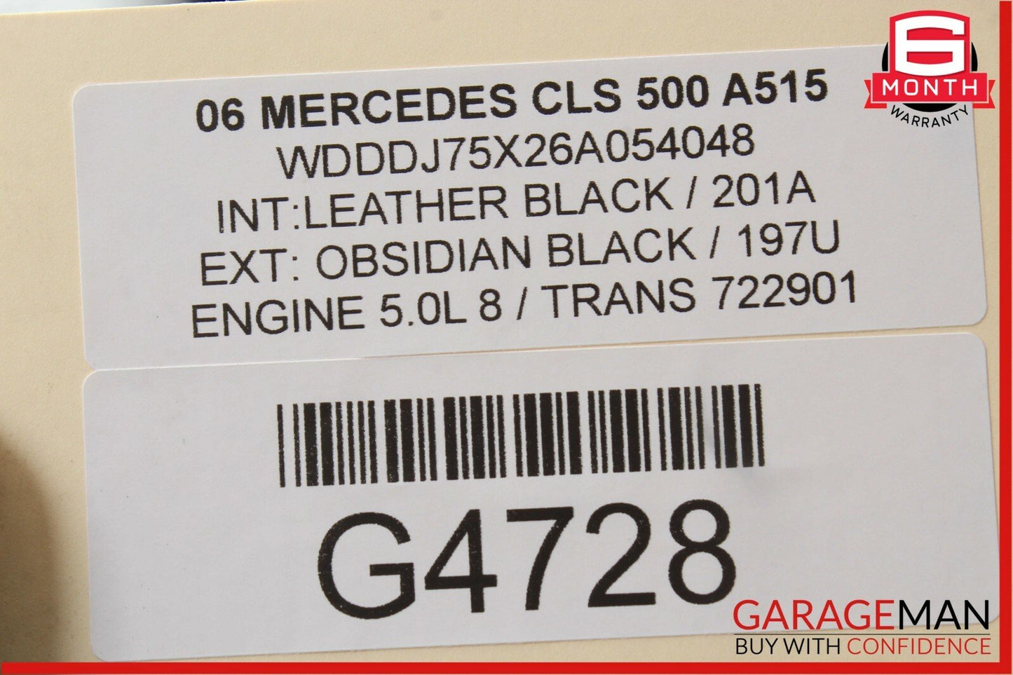 05-08 Mercedes C230 C280 SLK280 SLK350 Sport 3 Spoke Steering Wheel Black