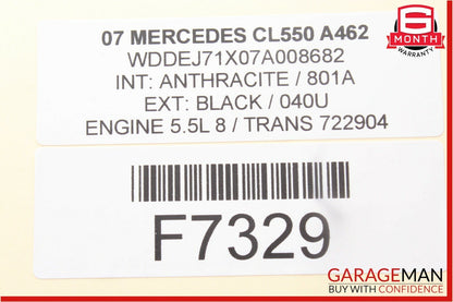 07-13 Mercedes W216 CL550 S600 Dashboard AC A/C Air Vent Right Black OEM