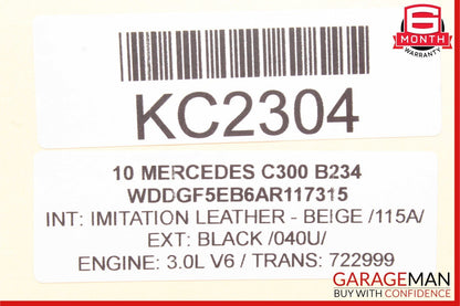 08-11 Mercedes W204 C300 C350 A/C Heater Climate Temperature Switch Controller