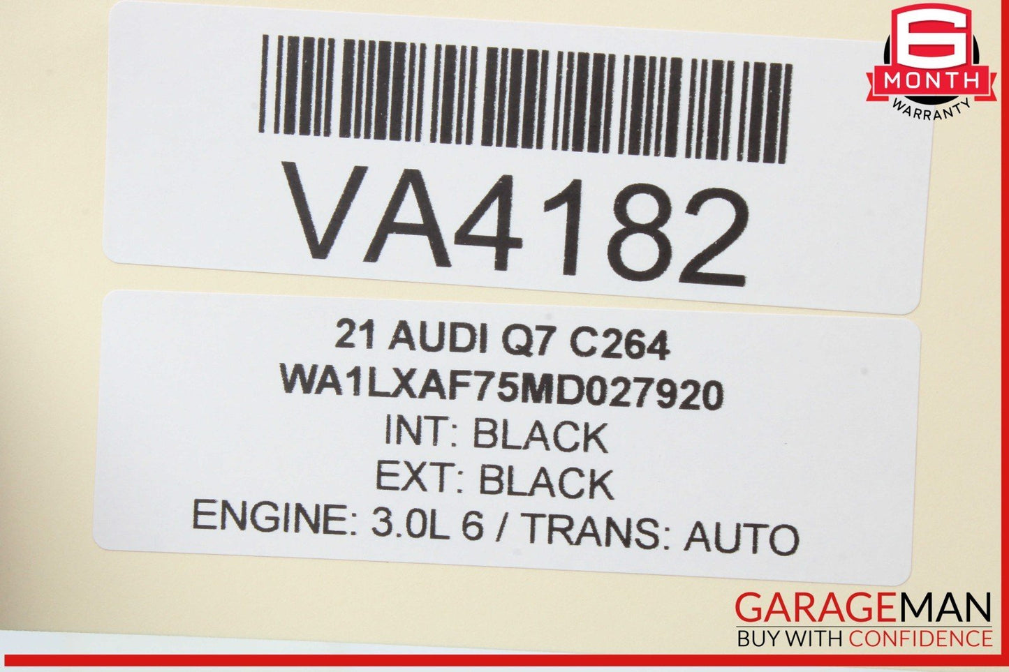 17-24 Audi Q7 Panoramic Sun Roof Sunroof Control Module Unit 4K0907594AA OEM