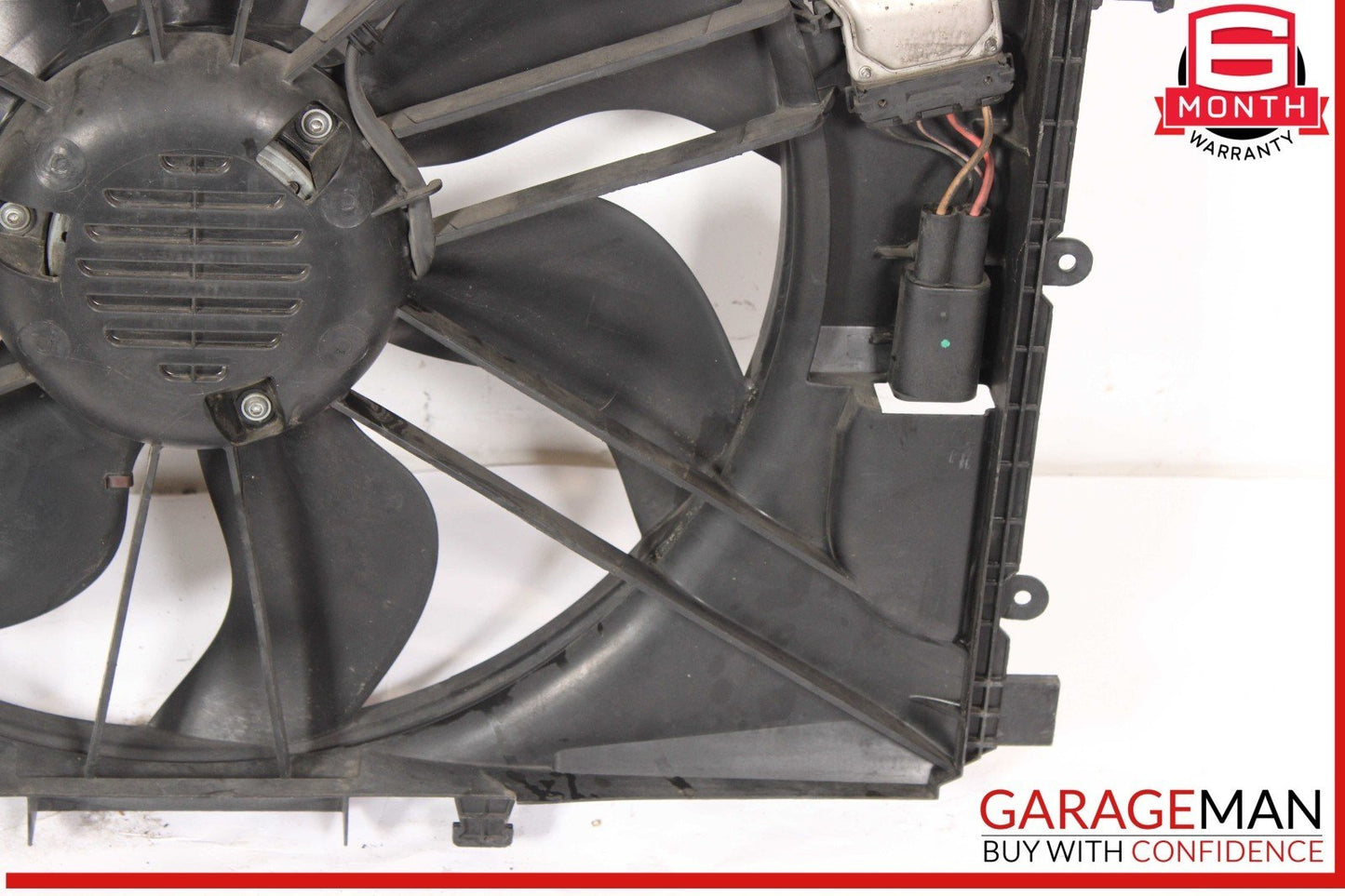 08-20 Mercedes W212 E350 C250 Engine Radiator Cooling Fan Motor Shroud Assy OEM